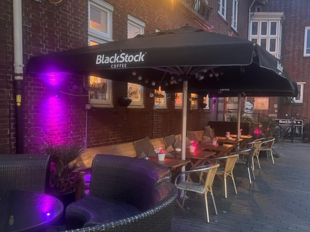 Terras voor