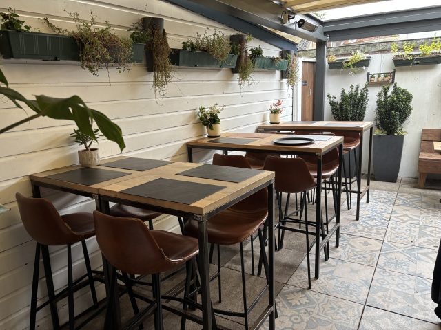 terras tuin